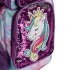 Mochila carrito unicornio lentejuelas Unica