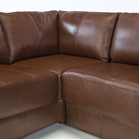 Rinconera Colorado - Cuero Básico - Chaise Derecho New Brown - (Preventa)