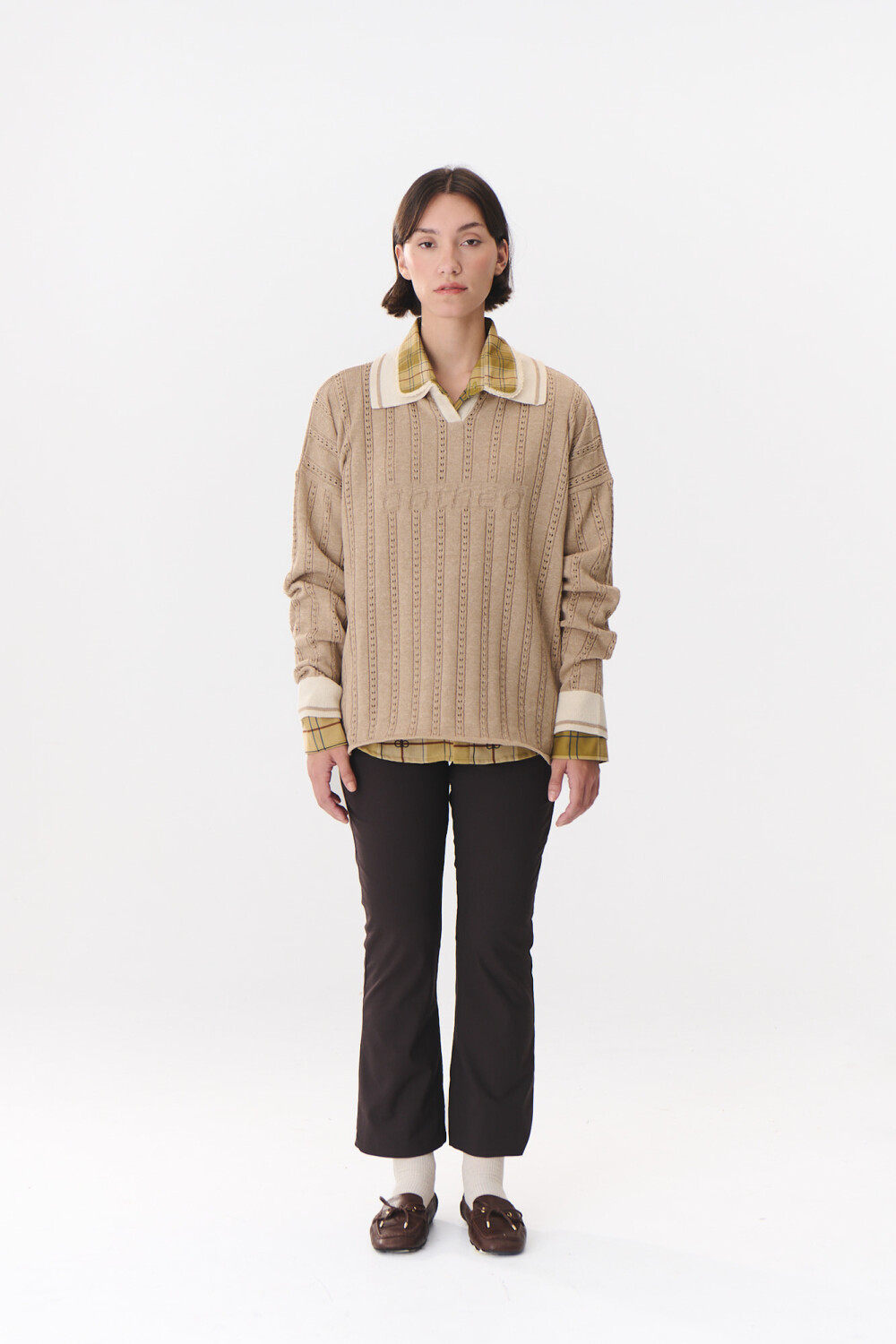 Remera Squad Beige