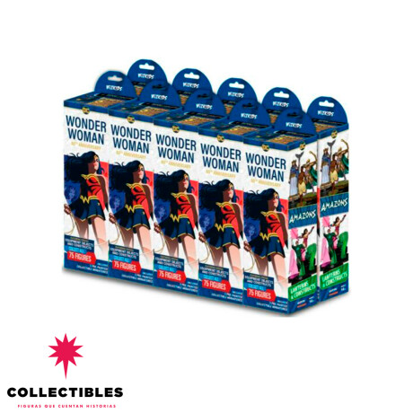 DC HeroClix: Wonder Woman 80th Anniversary Booster brick DC HeroClix: Wonder Woman 80th Anniversary Booster brick
