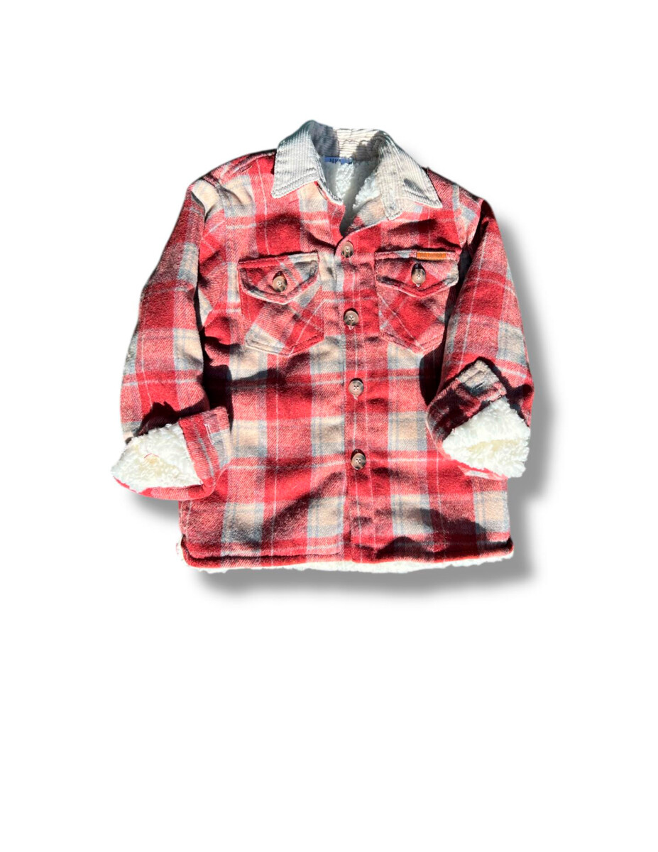 Campera Forrada Roja 