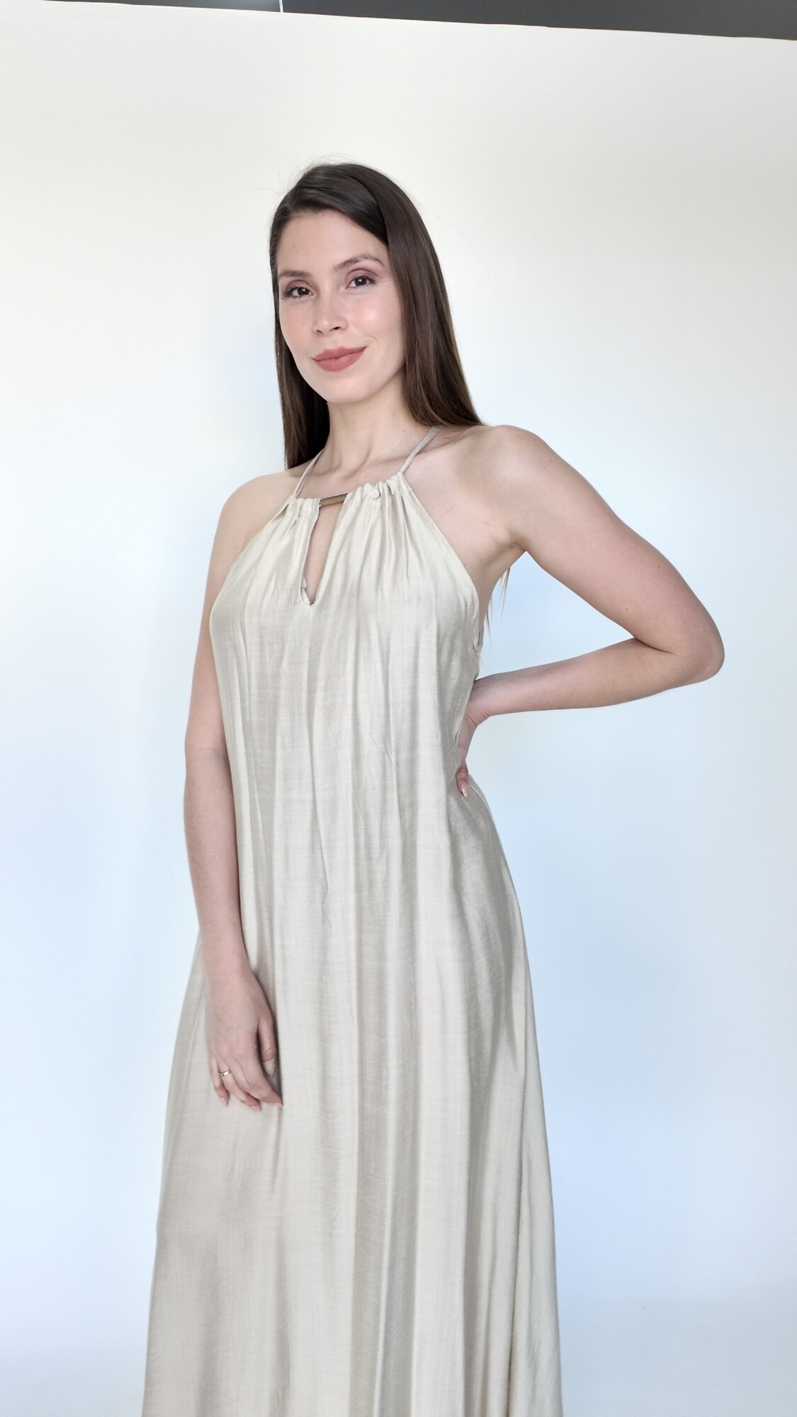 Vestido Serin Beige