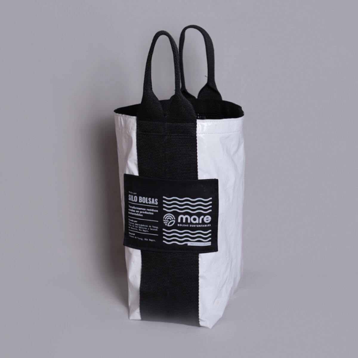 Bolsa Vino 4 botellas Mare Sustentables - Blanco 