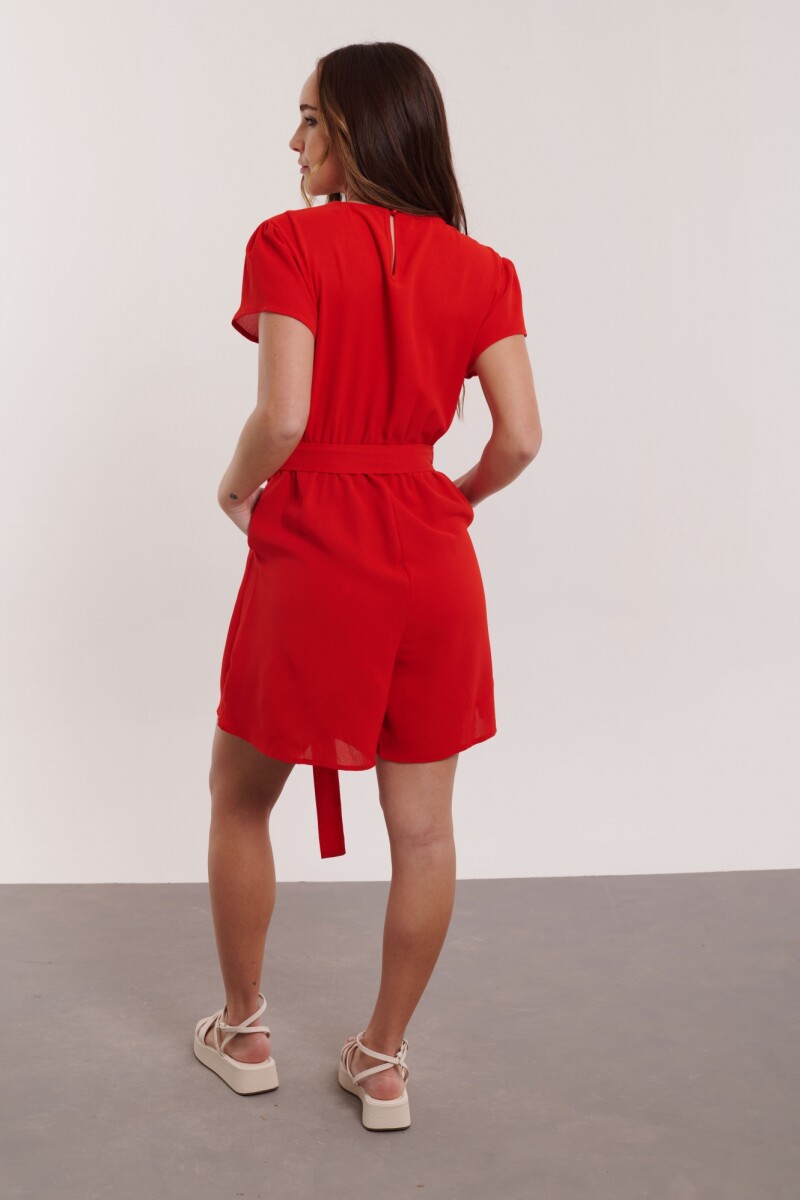MONO AFRA ROJO