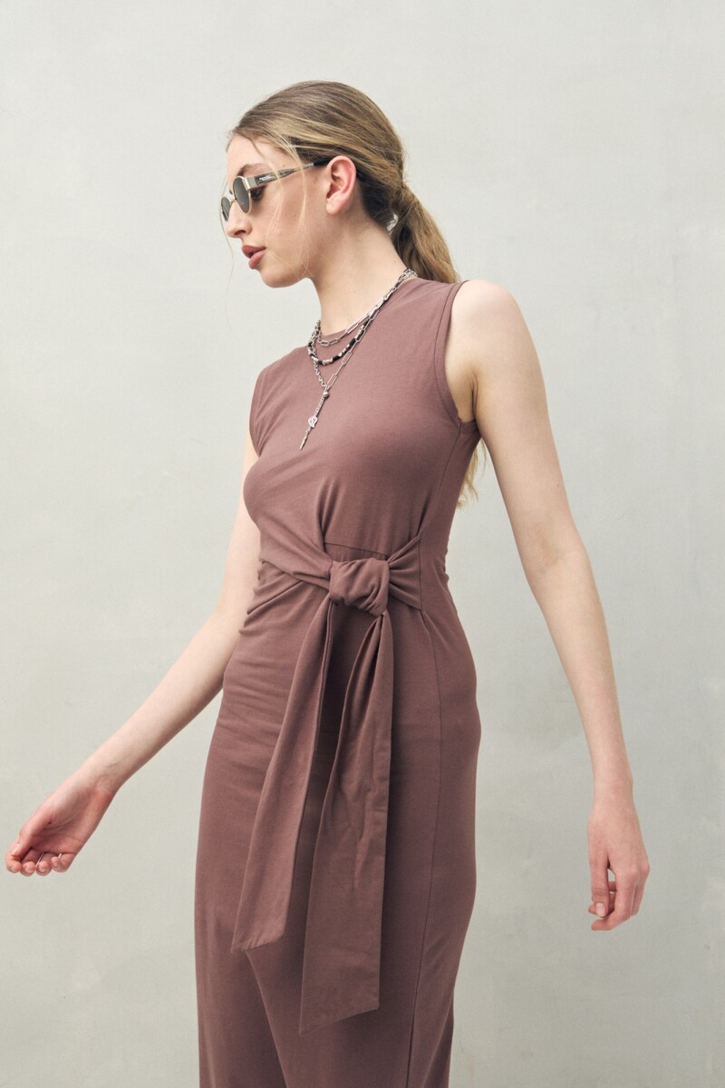 VESTIDO SUSANDE Chocolate