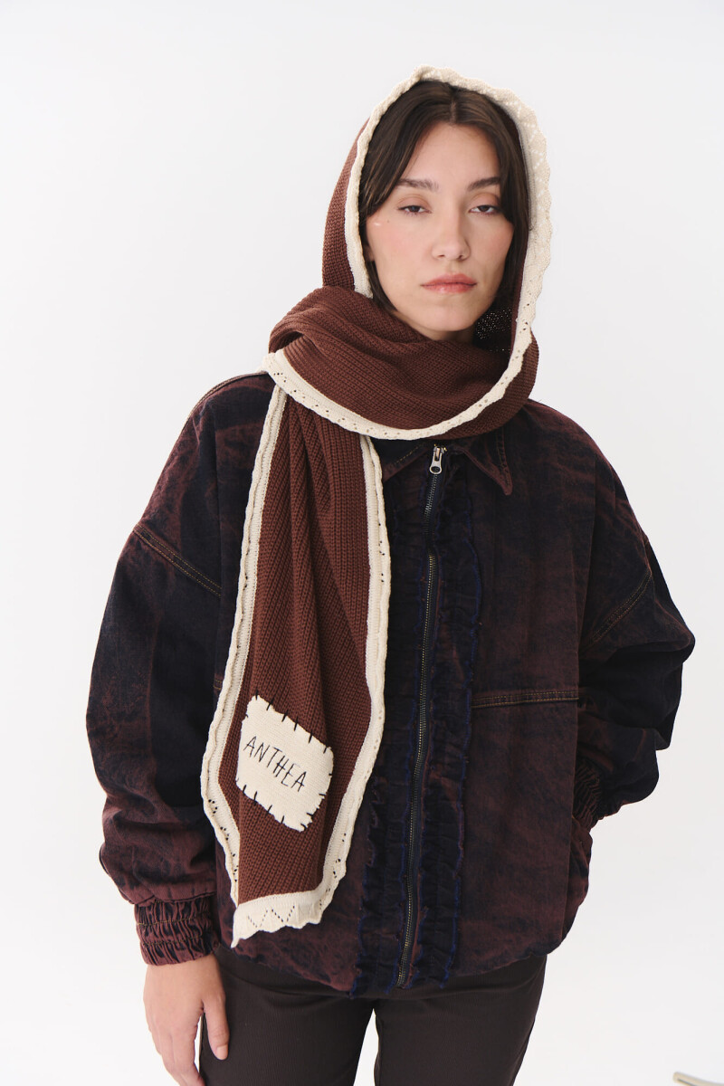 Bufanda Shield - Chocolate 