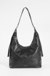Cartera soft ojalillos negro