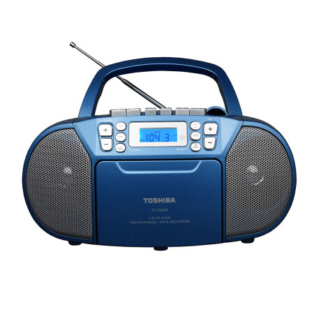 Radio Grabador Toshiba Ckm39b Azul Radio Grabador Toshiba Ckm39b Azul