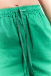 Short pespuntes verde
