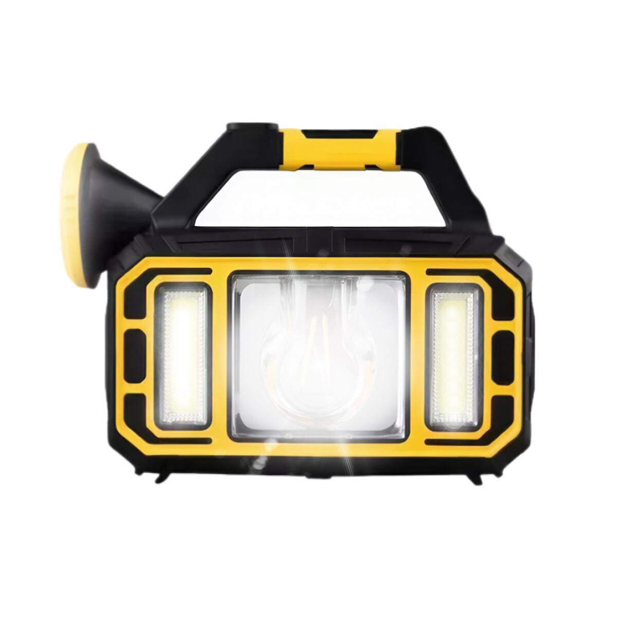 LINTERNA PORTÁTIL HS8031 3 EN 1 CON CARGA SOLAR 