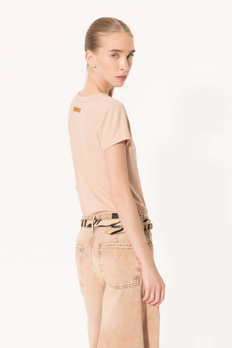 REMERA VIR Beige