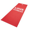 Colchoneta Yoga Mat 4mm Love Fitness Reebok Rojo