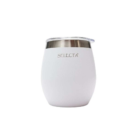 MATE 240ML DOBLE PARED BLANCO AQUA