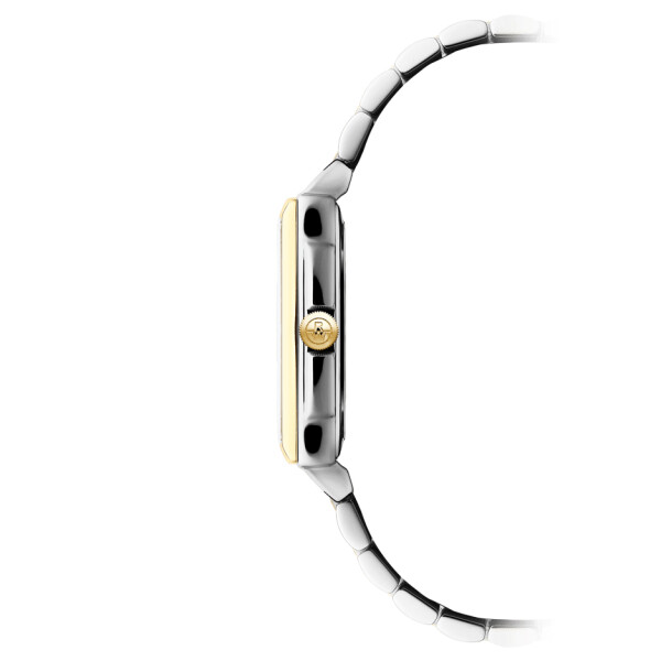 Reloj Raymond Weil Toccata Lady rectangular combinado con esfera blanca . Reloj Raymond Weil Toccata Lady rectangular combinado con esfera blanca .