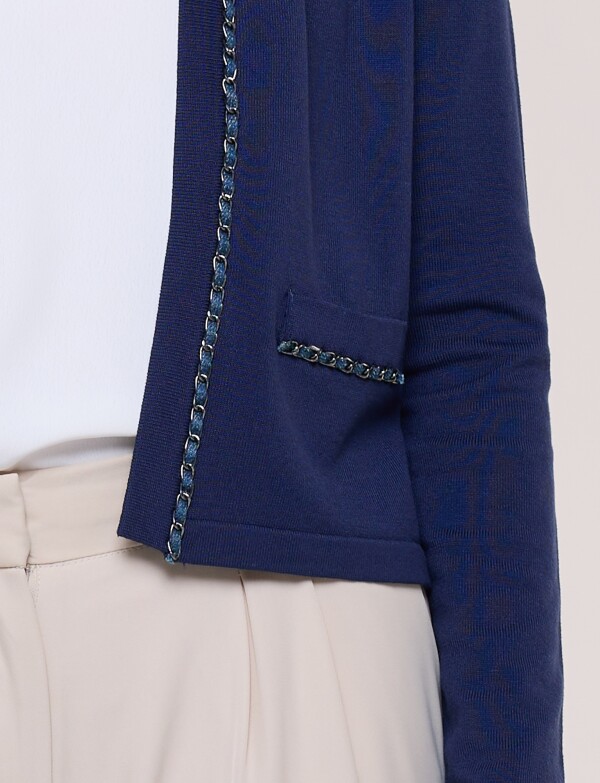 Cardigan Cadena AZUL