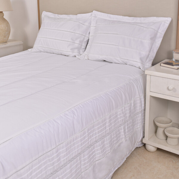 Edredon Col.Finezza Prestige Blanco S.King