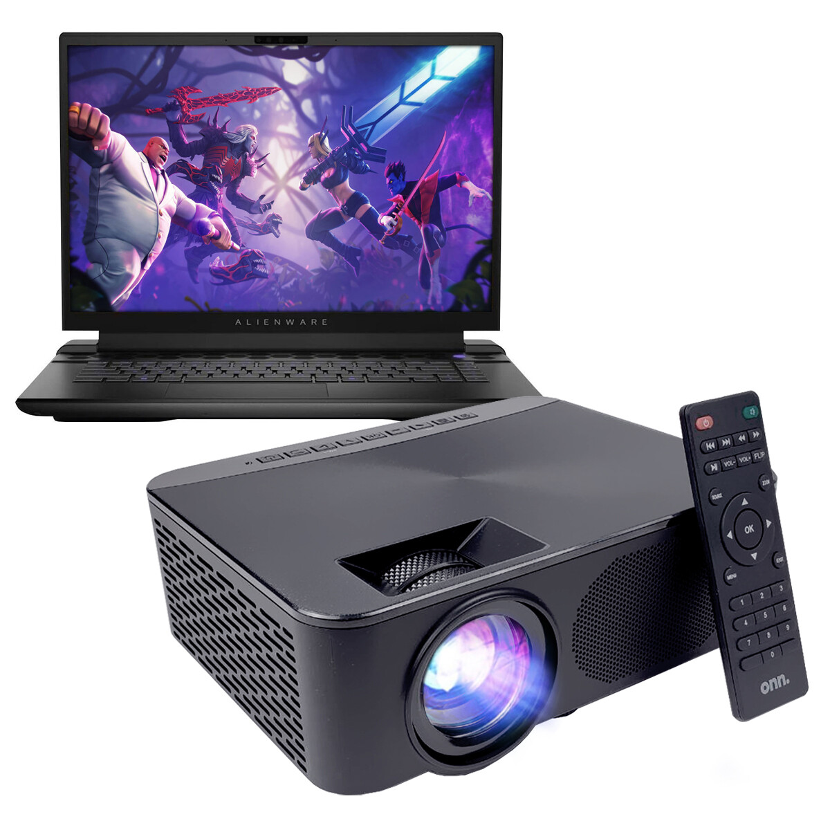 Notebook Dell Alienware Ryzen 9 + Proyector Full Hd - COMBO NOTEBOOK ALIENWARE + PROYECTOR ONN 