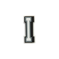 Jibbitz™ Charm Letter I Multicolor