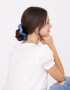 Skunzies De denim Maxi Scrunchie De Denim - Combinacion Tricolor