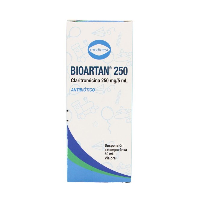 BIOARTAN 250 MG. SUSP. FR. X 60 ML. única