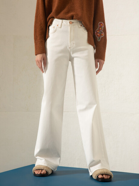 Jeans marc offwhite BLANCO