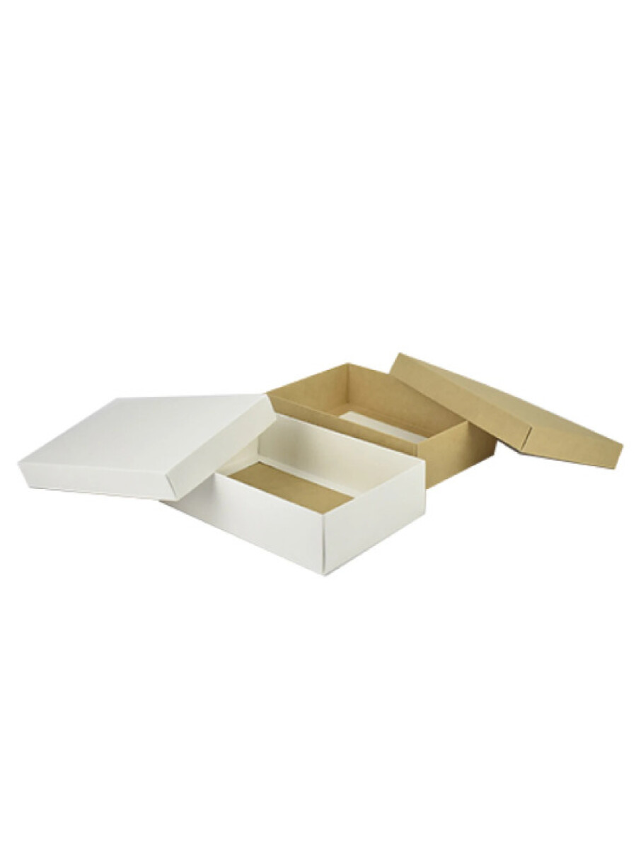 Caja 07 - 16x23x6 cm - REVERSIBLE BLANCO MADERA 