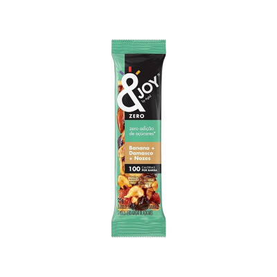 BARRITA JOY ZERO BANANA, DAMASCO Y NUEZ Barrita Joy Zero Banana Y Dama