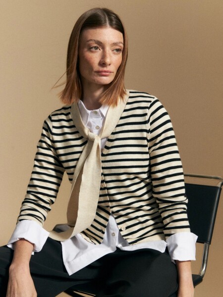 SACO ALLIE MANDARINE NEGRO