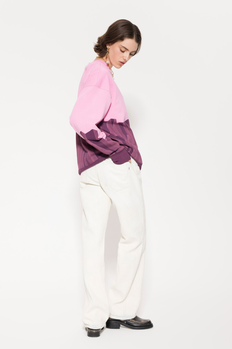 JEANS STRAIGHT COATED Blanco