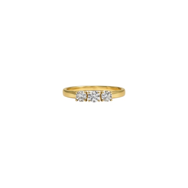 Anillo Trilogy-Oro bajo-Piedra zirconia-AN8565 conpiedra