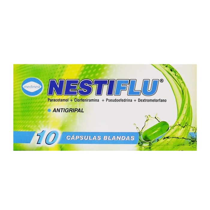 NESTIFLU CJ X 10 CÁPS. BLANDAS única