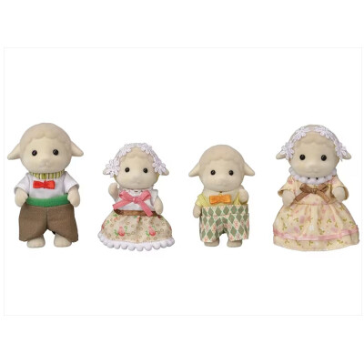 Familia de Ovejas Sylvanian Families Familia de Ovejas Sylvanian Families