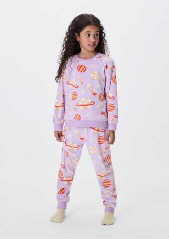 PIJAMA ML FEM LILAC
