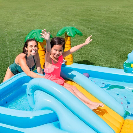 Piscina Intex Inflable Centro De Juegos Jungla Jungla