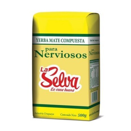 YERBA LA SELVA 500G NERVIOSOS YERBA LA SELVA 500G NERVIOSOS