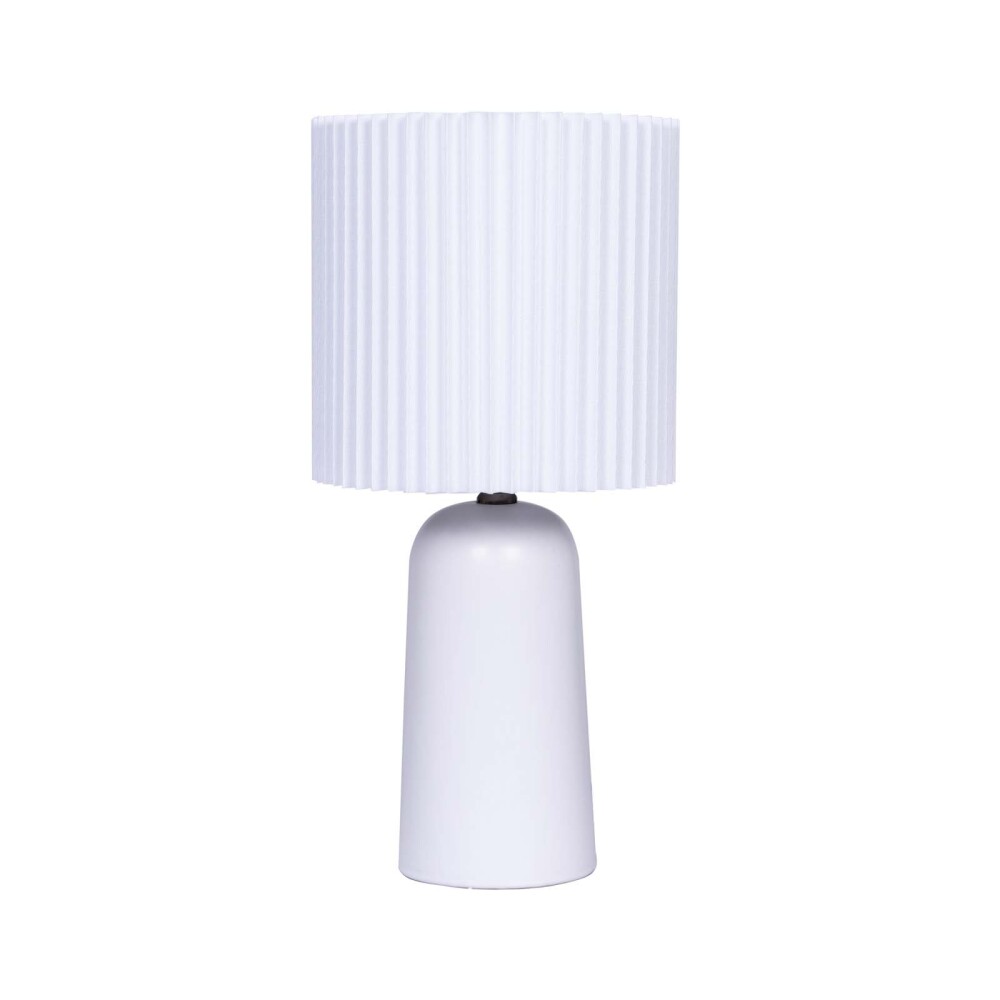 LAMPARA DE MESA BLANCO CERÁMICA ML231302