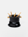 Set P/ Fondue 6 Pinchos Color Unico