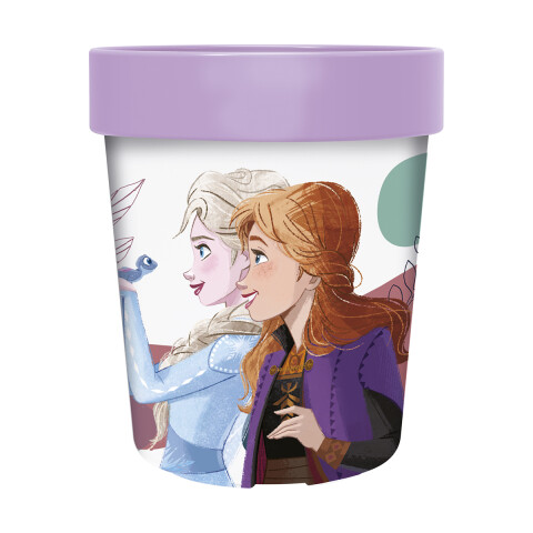 Vaso Plástico Frozen para Microondas 260 ml U