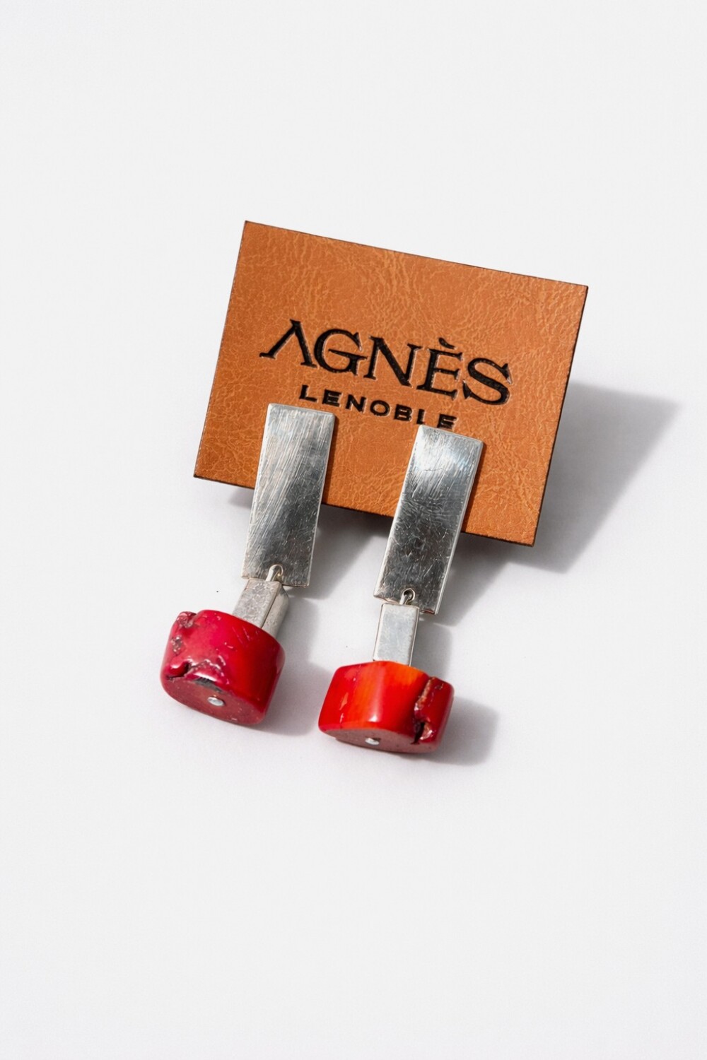 Mini Earrings Coral
