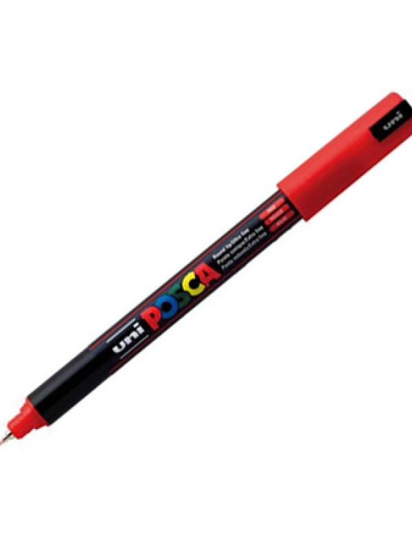 MARCADOR UNI POSCA 0.7 MR ROJO N/A