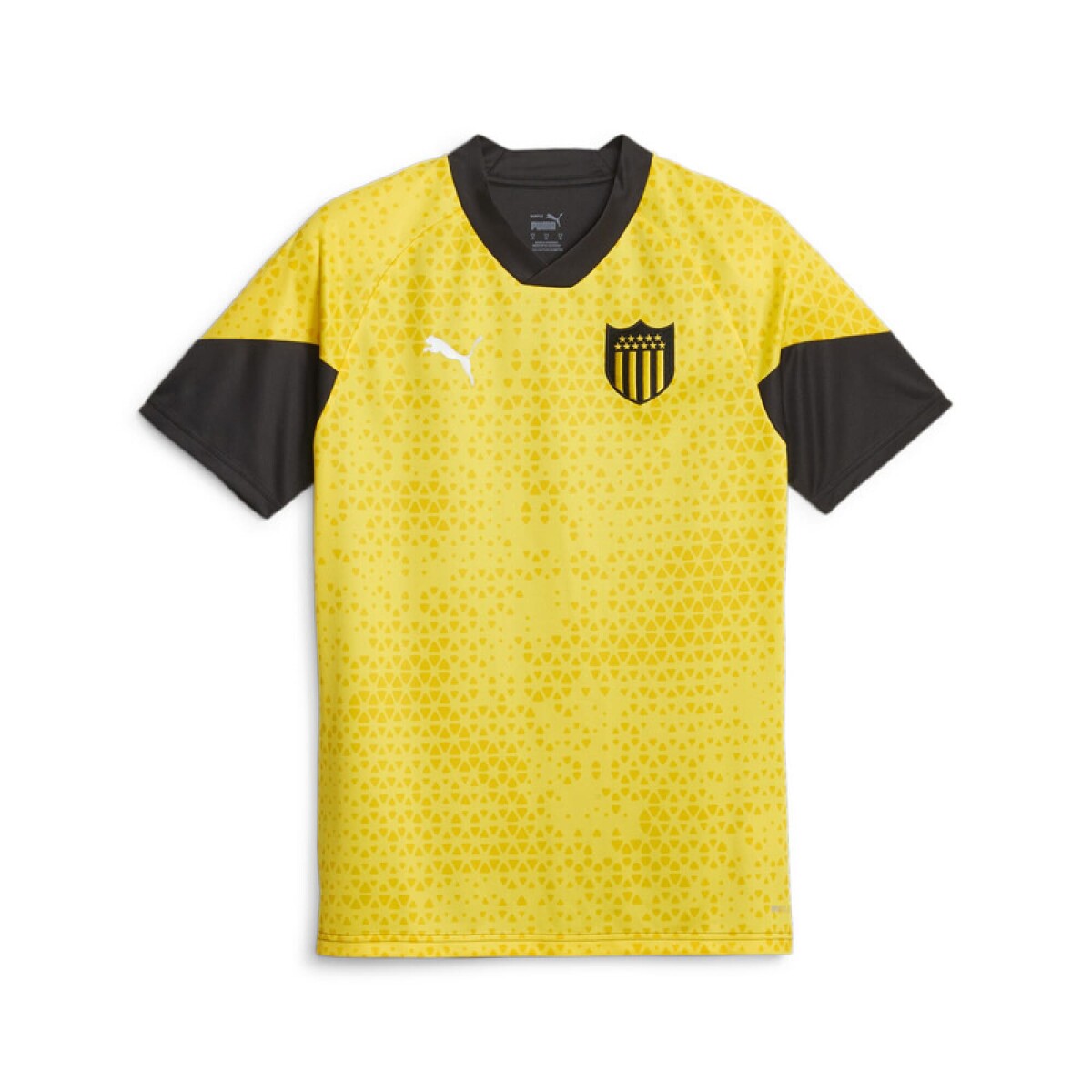 Camiseta Puma Peñarol CAP Trainning Jersey Amarillo-Negro - S/C 