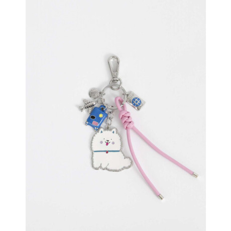 Llavero Y Charm Multidijes Travel Combinacion Multicolor