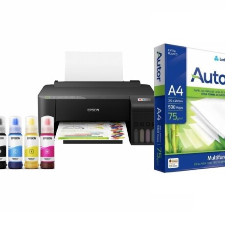 Impresora HP Multifuncional Ink Tank 315 + Resma de 500 Hojas 001