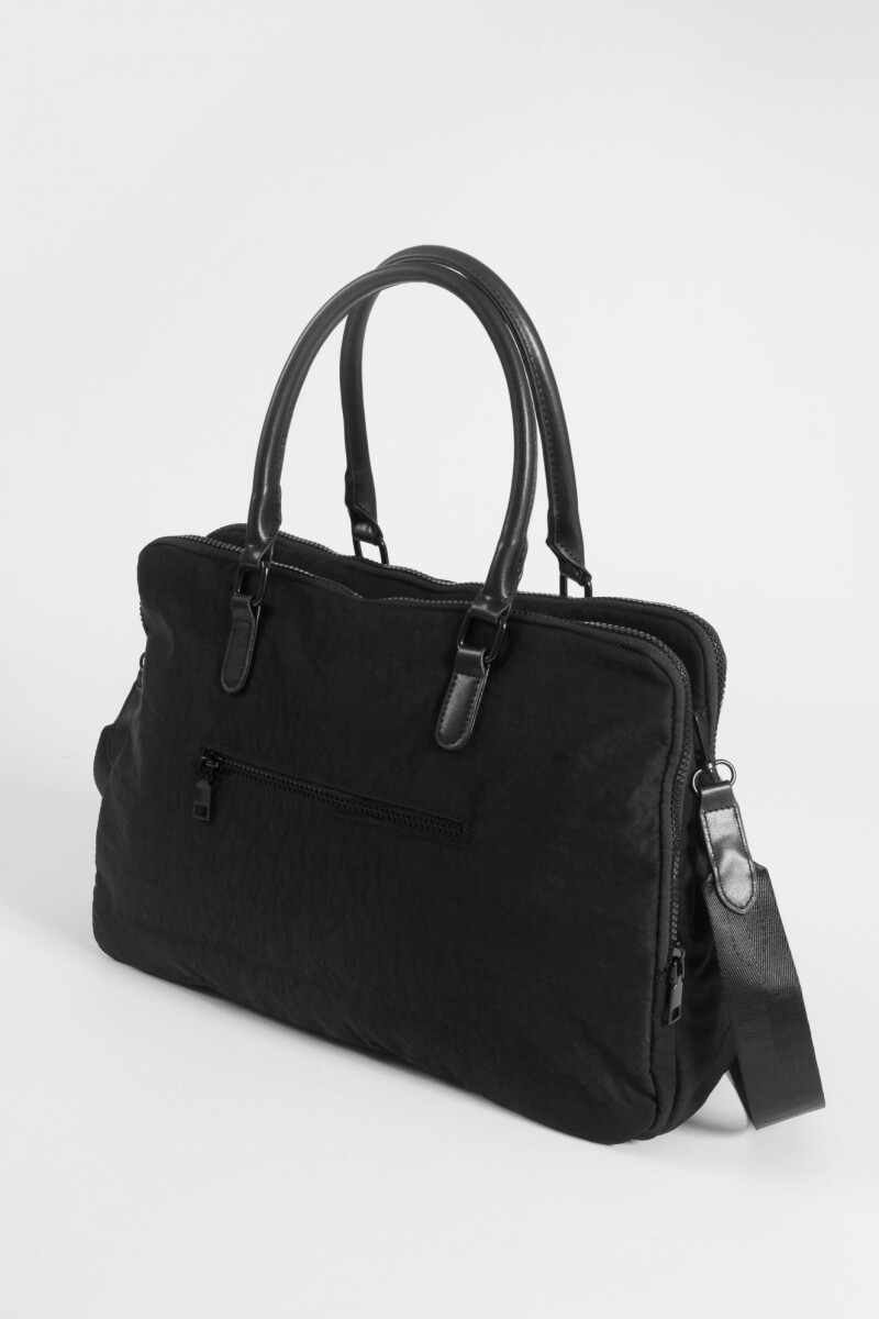 Briefcase con llavero negro