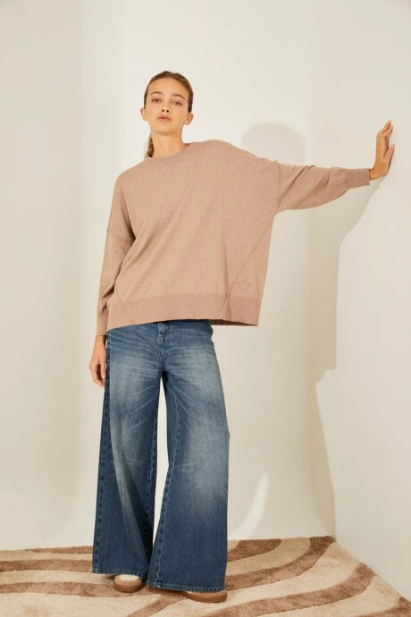 POLERA MALENA CAMEL