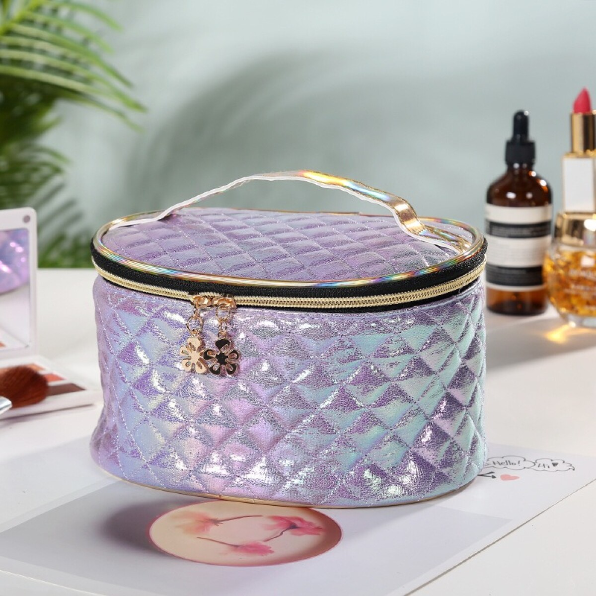 Necessaire Tornasolado - Violeta 