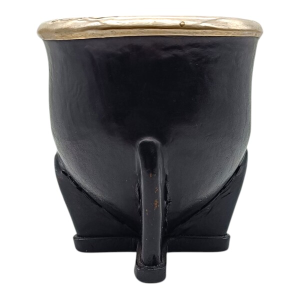 MATE CAMIONERO PLATA Y ORO 24 negrouniforme