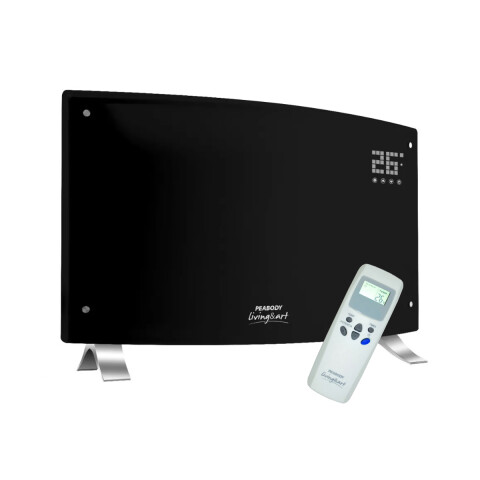 Calefactor Peabody Pevqd20 Vitro Convector Digital NEGRO