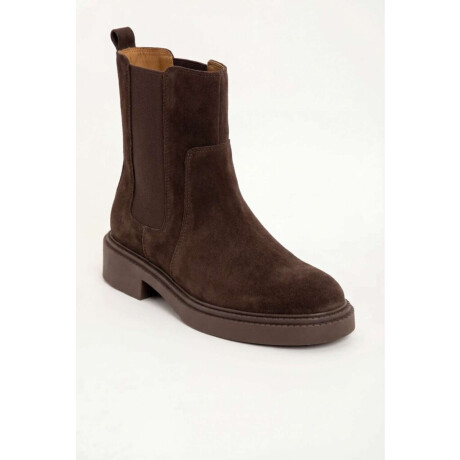 Bota Gamuza Chocolate