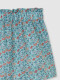Pantalones De Flores Azul Claro